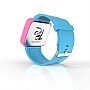 Cool Watch Saat - Pembe Led Kasa - Turkuaz Kayış Unisex