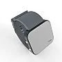 Cool Watch Saat - Siyah Led Kasa - Gri Kayış Unisex