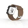 Cool Watch Saat - Siyah Led Kasa - Kahverengi Kayış Unisex