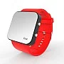 Cool Watch Saat - Siyah Led Kasa - Kırmızı Kayış Unisex