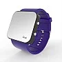 Cool Watch Saat - Siyah Led Kasa - Mor Kayış Unisex Cool Watch Saat - Siyah Led Kasa - Mor Kayış Unisex