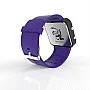 Cool Watch Saat - Siyah Led Kasa - Mor Kayış Unisex Cool Watch Saat - Siyah Led Kasa - Mor Kayış Unisex