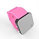 Cool Watch Saat - Siyah Led Kasa - Pembe Kayış Unisex