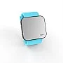 Cool Watch Saat - Siyah Led Kasa - Turkuaz Kayış Unisex