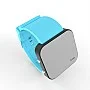 Cool Watch Saat - Siyah Led Kasa - Turkuaz Kayış Unisex