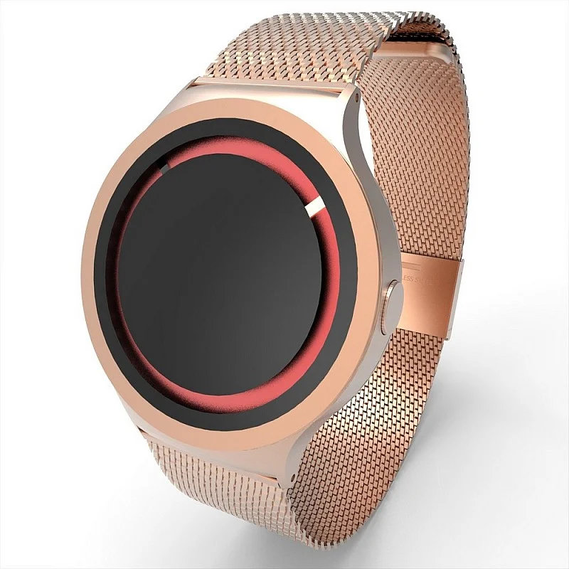 Cool Watch Saat - Rose Mat Kasa Kırmızı Halka - Rose Kordon CooL Plus Unisex Cool Watch Saat - Rose Mat Kasa Kırmızı Halka - Rose Kordon CooL Plus Unisex