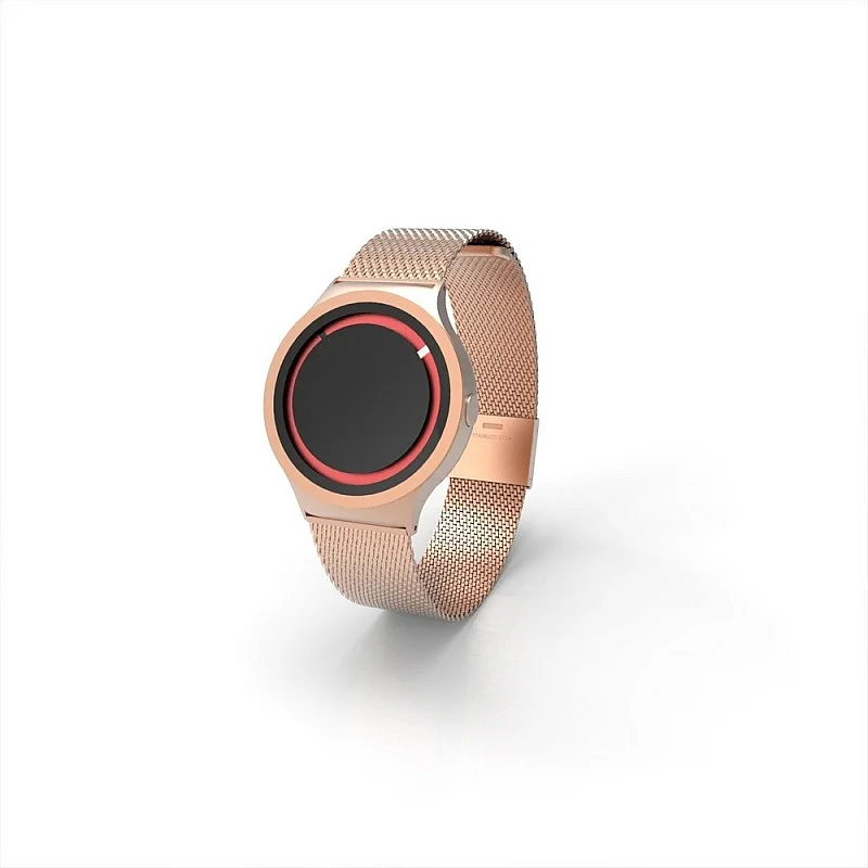 Cool Watch Saat - Rose Mat Kasa Kırmızı Halka - Rose Kordon CooL Plus Unisex Cool Watch Saat - Rose Mat Kasa Kırmızı Halka - Rose Kordon CooL Plus Unisex