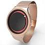 Cool Watch Saat - Rose Mat Kasa Kırmızı Halka - Rose Kordon CooL Plus Unisex