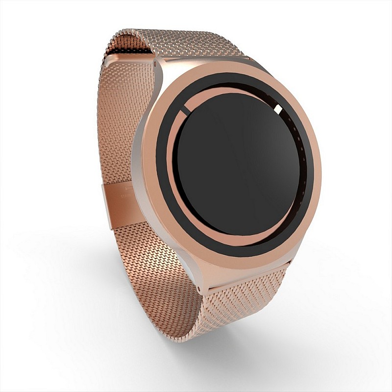 Cool Watch Saat - Rose Mat Kasa - Rose Kordon CooL Plus Unisex