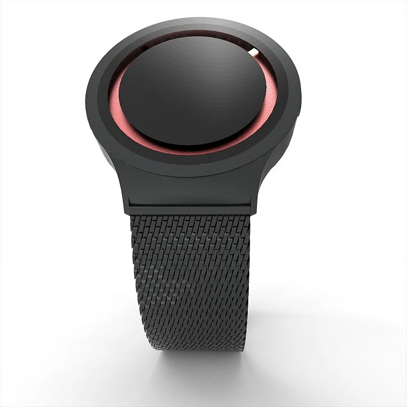 Cool Watch Saat - Siyah Mat Kasa Kırmızı Halka - Siyah Kordon CooL Plus Unisex Cool Watch Saat - Siyah Mat Kasa Kırmızı Halka - Siyah Kordon CooL Plus Unisex