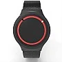 Cool Watch Saat - Siyah Mat Kasa Kırmızı Halka - Siyah Kordon CooL Plus Unisex Cool Watch Saat - Siyah Mat Kasa Kırmızı Halka - Siyah Kordon CooL Plus Unisex