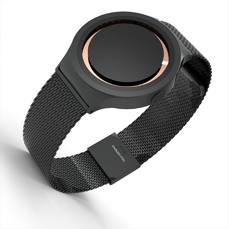 Cool Watch Saat - Siyah Mat Kasa - Siyah Kordon CooL Plus Unisex