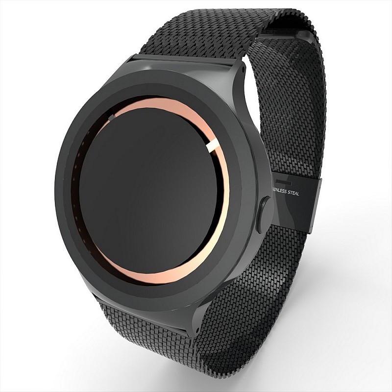 Cool Watch Saat - Siyah Mat Kasa - Siyah Kordon CooL Plus Unisex