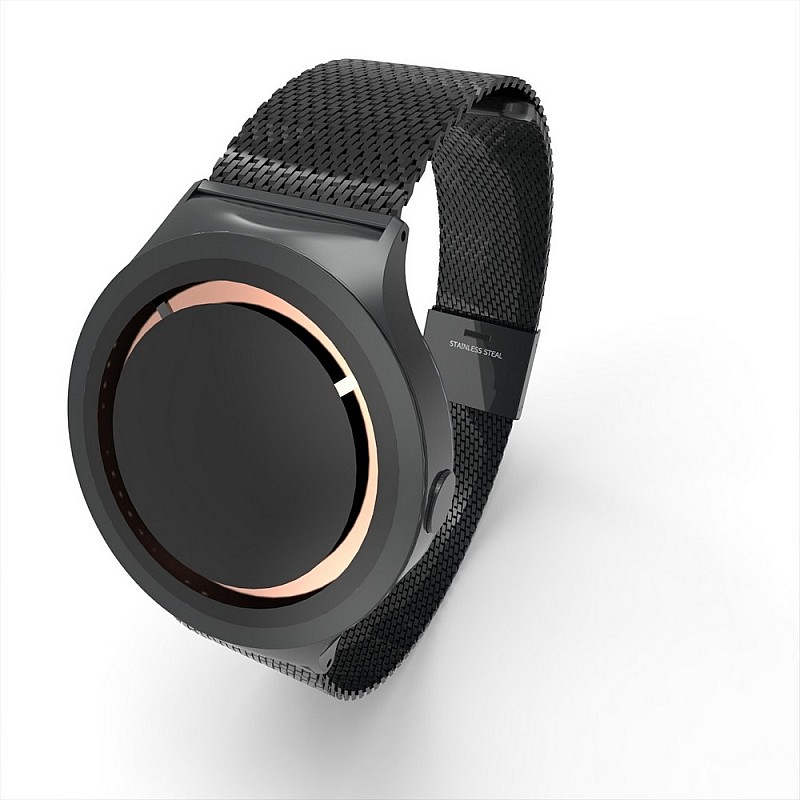 Cool Watch Saat - Siyah Mat Kasa - Siyah Kordon CooL Plus Unisex