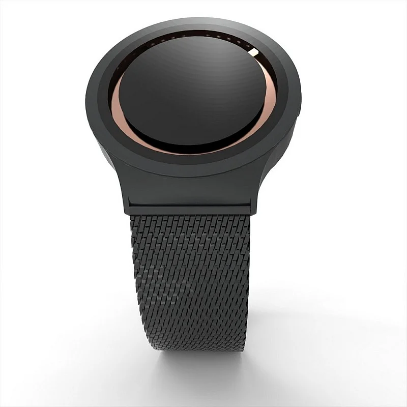 Cool Watch Saat - Siyah Mat Kasa - Siyah Kordon CooL Plus Unisex
