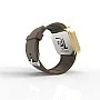 Cool Watch Saat - Gold Mat Dokunmatik Kasa - Kahverengi Kayış Unisex Cool Watch Saat - Gold Mat Dokunmatik Kasa - Kahverengi Kayış Unisex