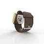 Cool Watch Saat - Gold Mat Dokunmatik Kasa - Kahverengi Kayış Unisex Cool Watch Saat - Gold Mat Dokunmatik Kasa - Kahverengi Kayış Unisex