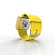 Cool Watch Saat - Gold Mat Dokunmatik Kasa - Sarı Kayış Unisex