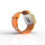 Cool Watch Saat - Gold Mat Dokunmatik Kasa - Turuncu Kayış Unisex