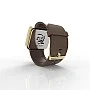 Cool Watch Saat - Gold Shiny Dokunmatik Kasa - Kahverengi Kayış Unisex Cool Watch Saat - Gold Shiny Dokunmatik Kasa - Kahverengi Kayış Unisex