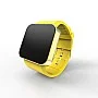 Cool Watch Saat - Gold Shiny Dokunmatik Kasa - Sarı Kayış Unisex