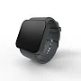 Cool Watch Saat - Siyah Mat Dokunmatik Kasa - Gri Kayış Unisex Cool Watch Saat - Siyah Mat Dokunmatik Kasa - Gri Kayış Unisex