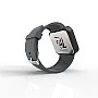 Cool Watch Saat - Siyah Mat Dokunmatik Kasa - Gri Kayış Unisex Cool Watch Saat - Siyah Mat Dokunmatik Kasa - Gri Kayış Unisex