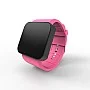 Cool Watch Saat - Siyah Mat Dokunmatik Kasa - Pembe Kayış Unisex Cool Watch Saat - Siyah Mat Dokunmatik Kasa - Pembe Kayış Unisex