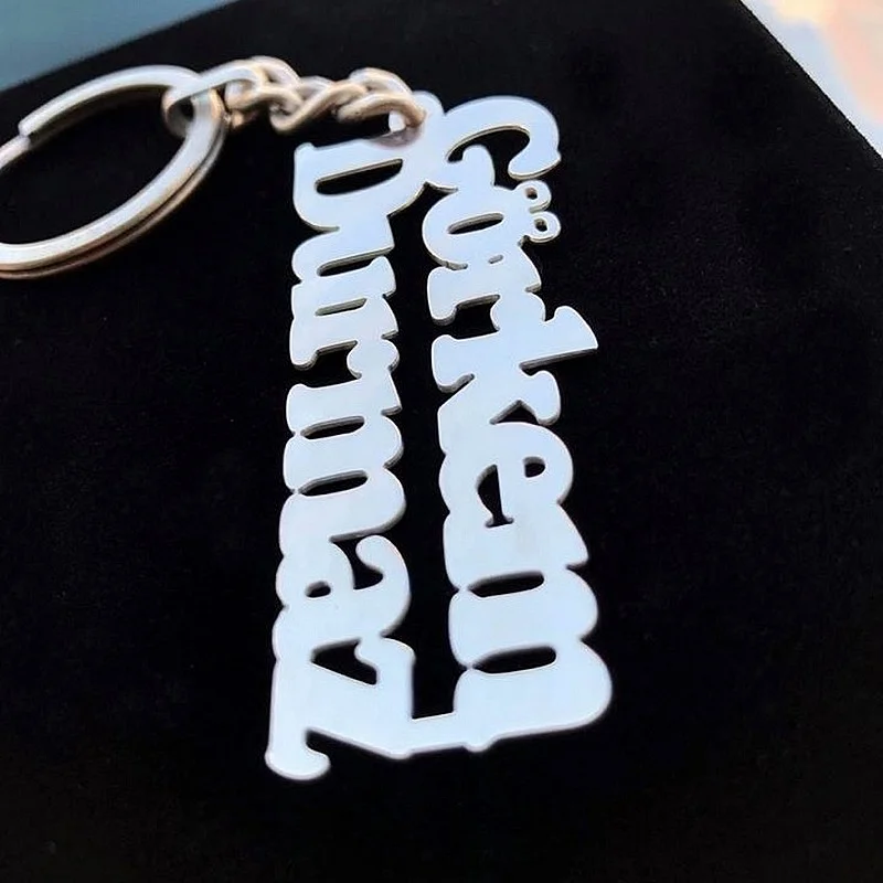 Kişiye Özel - Metal İsimli Anahatarlık