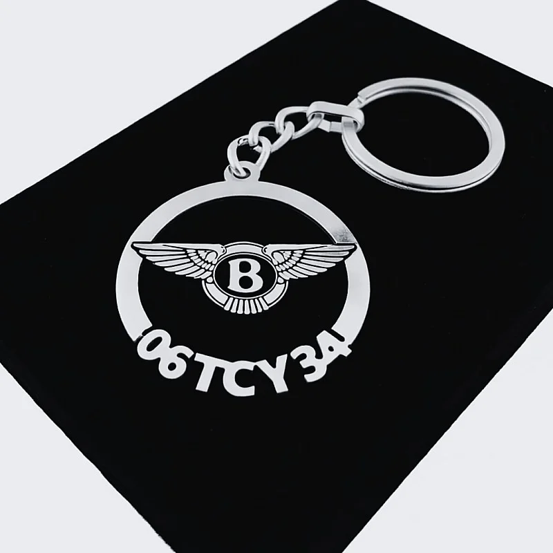 Bentley Anahtarlık - Metal Kişiye Özel 925 Ayar Gümüş Kaplama