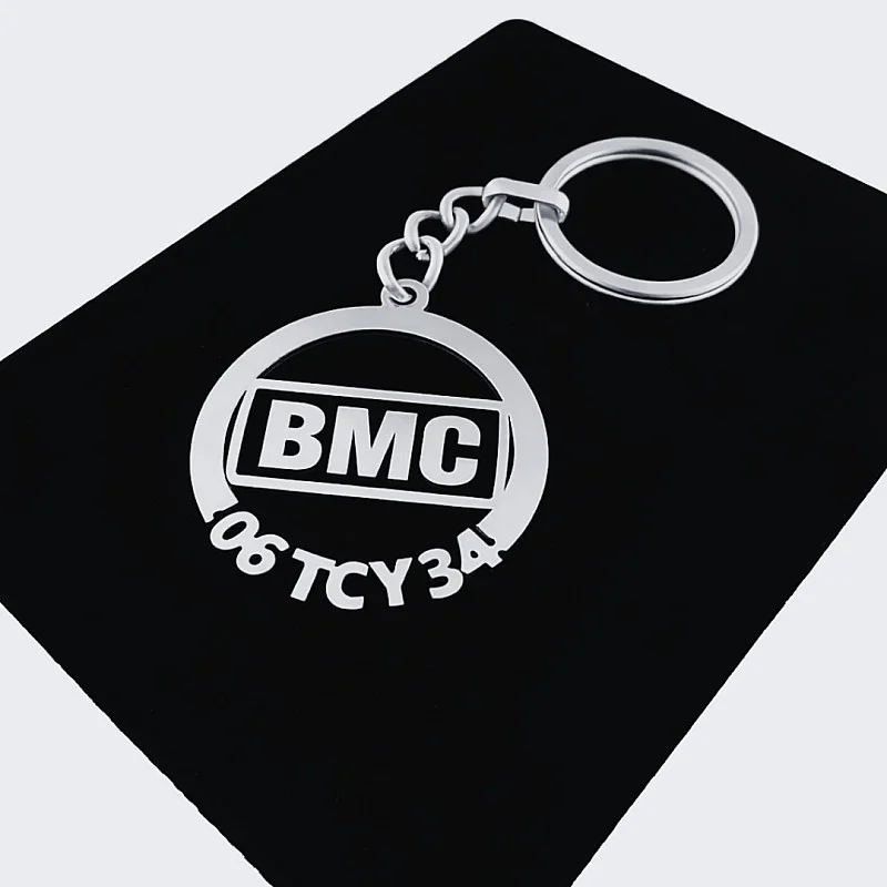 Bmc Romeo Anahtarlık - Metal Kişiye Özel 925 Ayar Gümüş Kaplama