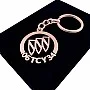 Buick Anahtarlık - Metal Kişiye Özel Rose 24K Ayar Gerçek Altın Kaplama