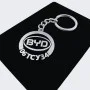 Byd Anahtarlık - Metal Kişiye Özel 925 Ayar Gümüş Kaplama