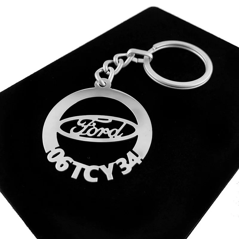 Ford Anahtarlık - Metal Kişiye Özel 925 Ayar Gümüş Kaplama Ford Anahtarlık - Metal Kişiye Özel 925 Ayar Gümüş Kaplama