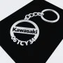 Kawasaki Anahtarlık - Metal Kişiye Özel 925 Ayar Gümüş Kaplama