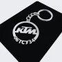 KTM Anahtarlık - Metal Kişiye Özel 925 Ayar Gümüş Kaplama