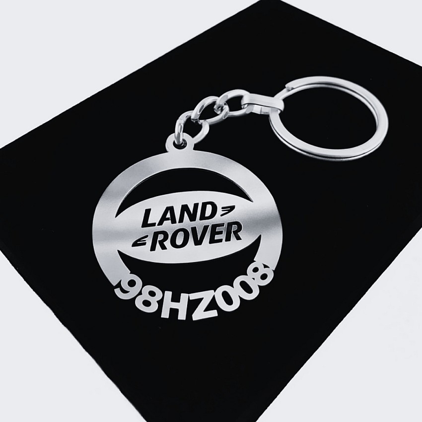 Land Rover Anahtarlık - Metal Kişiye Özel 925 Ayar Gümüş Kaplama