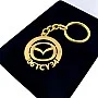 Kişiye Özel - Metal Mazda - Gold Plaka Anahtarlık Gerçek Altın Kaplama Kişiye Özel - Metal Mazda - Gold Plaka Anahtarlık Gerçek Altın Kaplama
