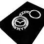 Mazda Anahtarlık - Metal Kişiye Özel 925 Ayar Gümüş Kaplama Mazda Anahtarlık - Metal Kişiye Özel 925 Ayar Gümüş Kaplama