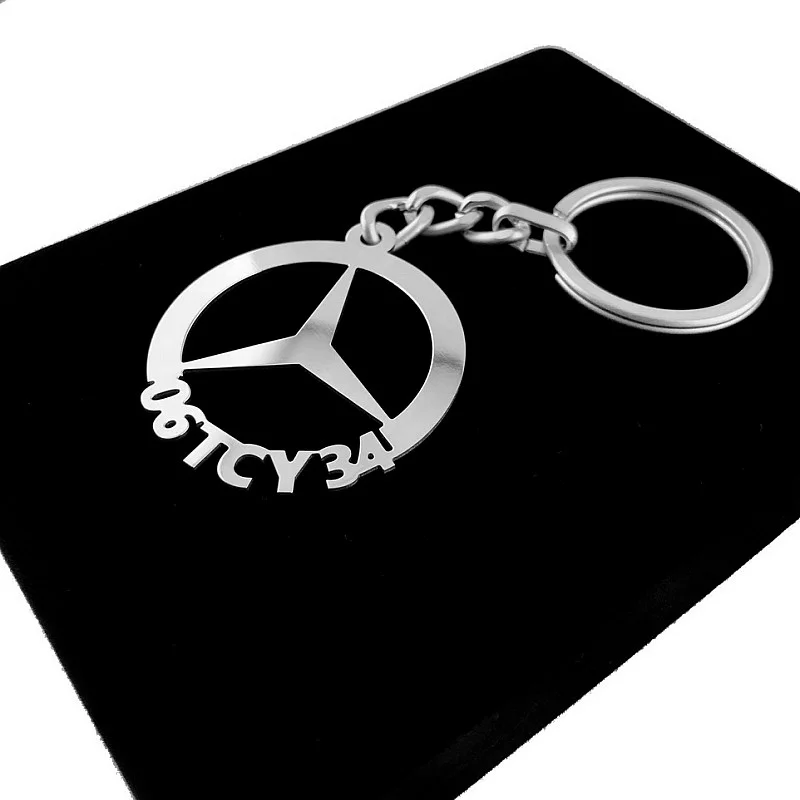 Mercedes Benz Anahtarlık - Metal Kişiye Özel 925 Ayar Gümüş Kaplama Mercedes Benz Anahtarlık - Metal Kişiye Özel 925 Ayar Gümüş Kaplama