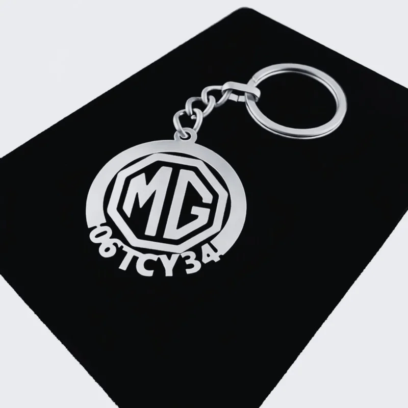 Mg Anahtarlık - Metal Kişiye Özel 925 Ayar Gümüş Kaplama