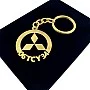 Kişiye Özel - Metal Mitsubishi - Gold Plaka Anahtarlık Gerçek Altın Kaplama Kişiye Özel - Metal Mitsubishi - Gold Plaka Anahtarlık Gerçek Altın Kaplama