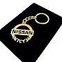 Kişiye Özel - Metal Nissan - Gold Plaka Anahtarlık Gerçek Altın Kaplama Kişiye Özel - Metal Nissan - Gold Plaka Anahtarlık Gerçek Altın Kaplama