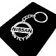 Kişiye Özel - Metal Nissan - Gümüş Anahtarlık Gerçek Gümüş Kaplama