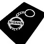 Nissan Anahtarlık - Metal Kişiye Özel 925 Ayar Gümüş Kaplama Nissan Anahtarlık - Metal Kişiye Özel 925 Ayar Gümüş Kaplama