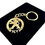 Kişiye Özel - Metal Peugeot - Gold Plaka Anahtarlık Gerçek Altın Kaplama Kişiye Özel - Metal Peugeot - Gold Plaka Anahtarlık Gerçek Altın Kaplama