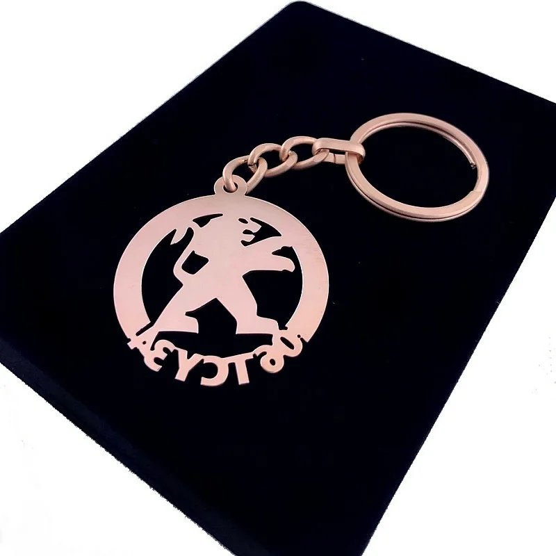 Peugeot Anahtarlık - Metal Kişiye Özel Rose 24K Ayar Gerçek Altın Kaplama Peugeot Anahtarlık - Metal Kişiye Özel Rose 24K Ayar Gerçek Altın Kaplama