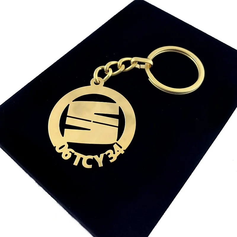 Seat Anahtarlık - Metal Kişiye Özel Gold 24K Ayar Gerçek Altın Kaplama Seat Anahtarlık - Metal Kişiye Özel Gold 24K Ayar Gerçek Altın Kaplama