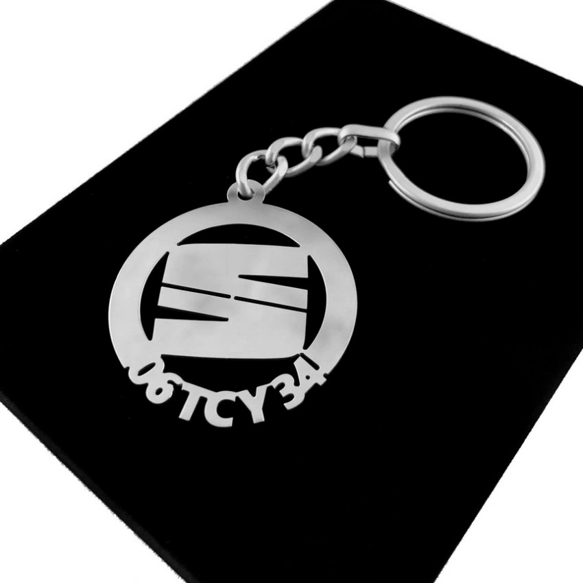 Seat Anahtarlık - Metal Kişiye Özel 925 Ayar Gümüş Kaplama