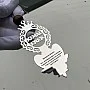 Kişiye Özel - Metal Alt Geniş Alanlı Araç Dikiz Ayna Süsü Kişiye Özel - Metal Alt Geniş Alanlı Araç Dikiz Ayna Süsü